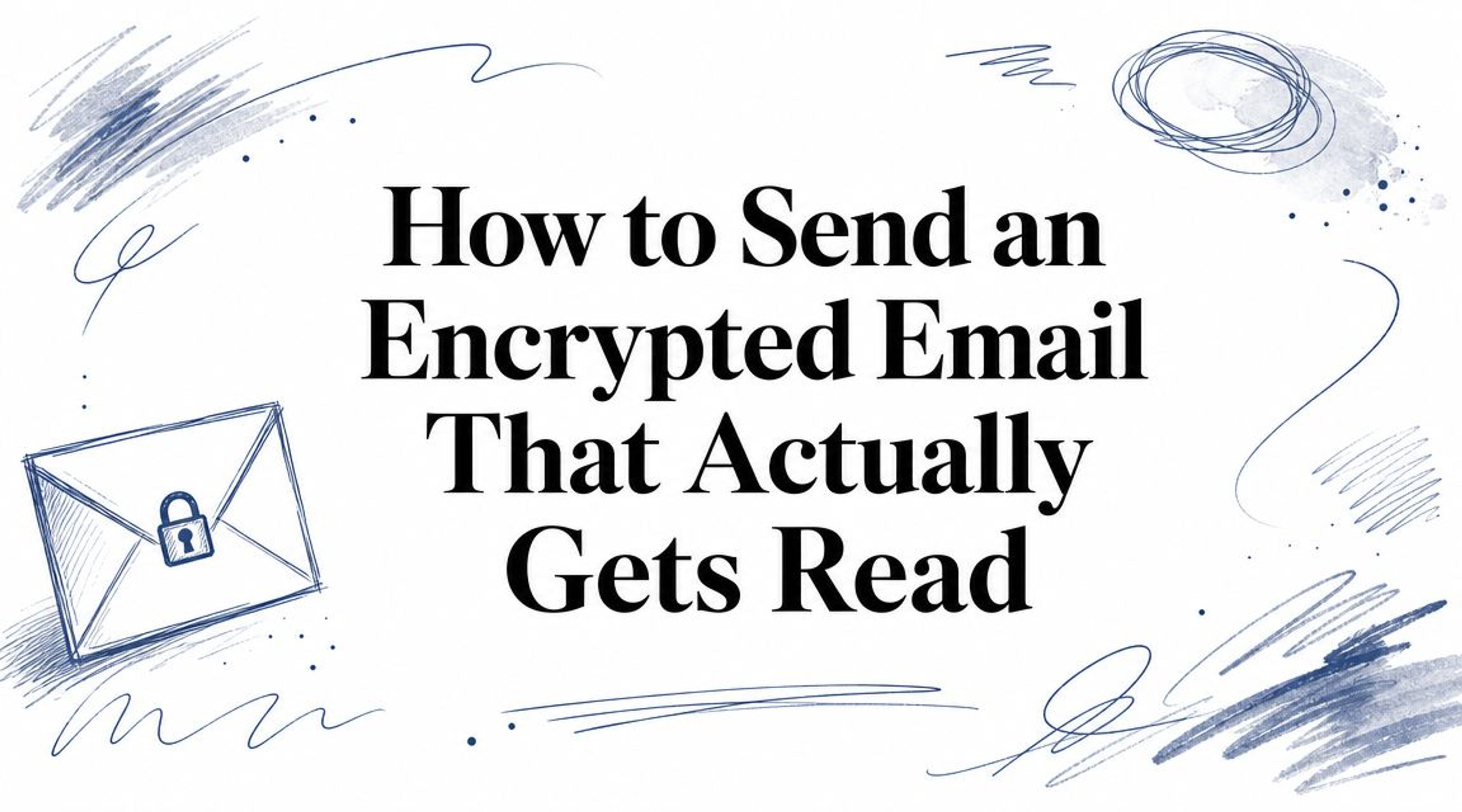 How to Send an Encrypted Email That Actually Gets Read