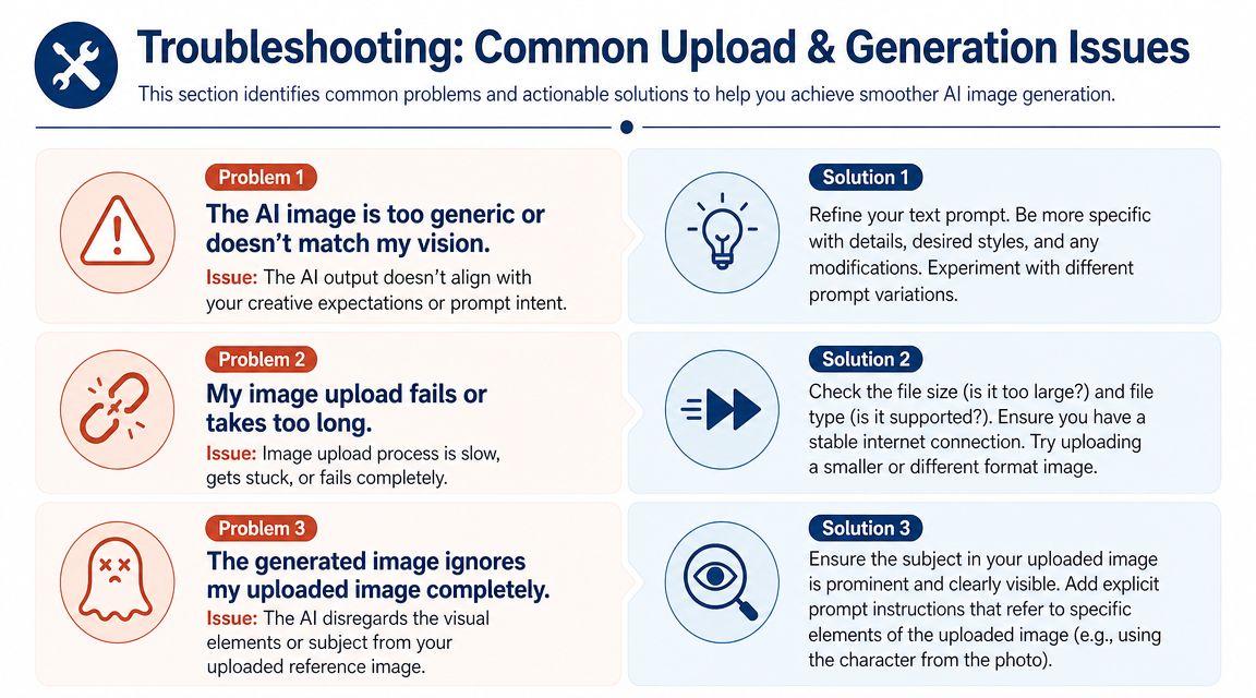 Troubleshooting Common Upload and Generation Errors