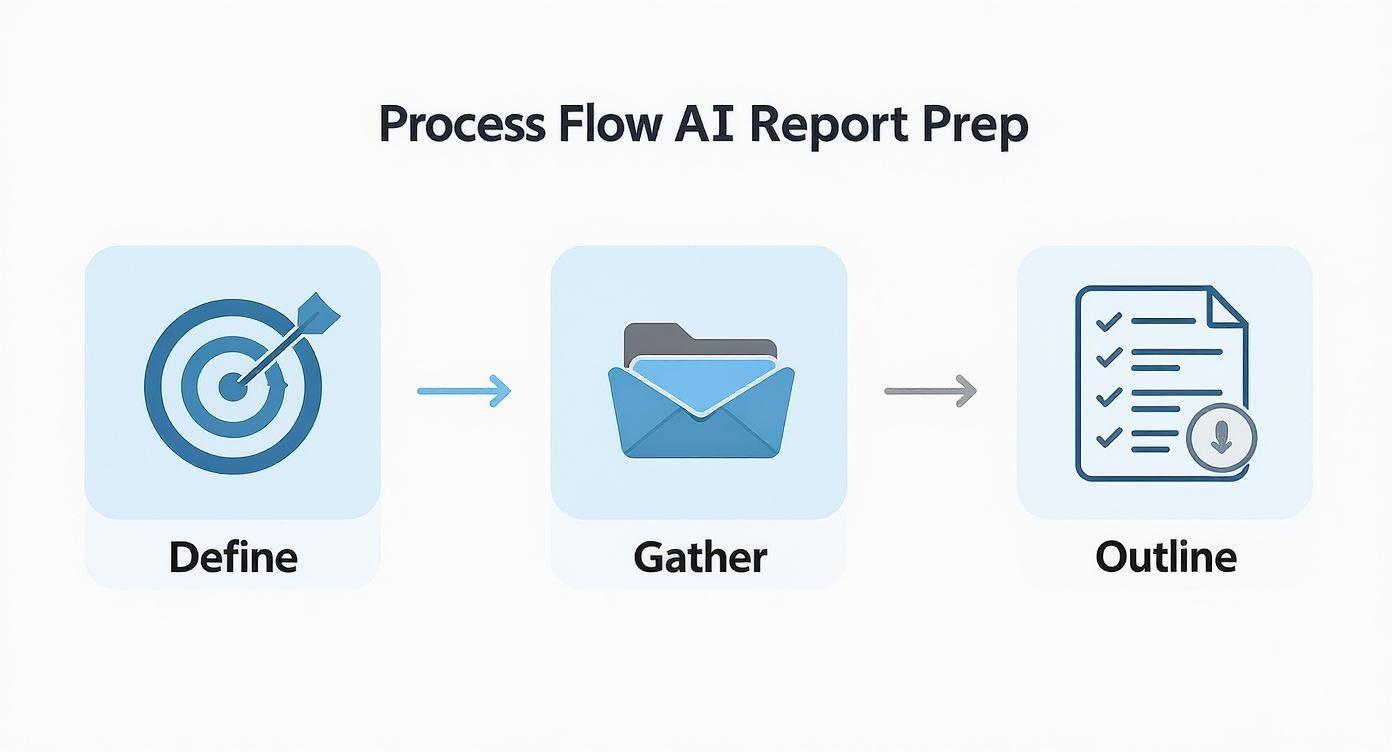 Infographic about ai report writing