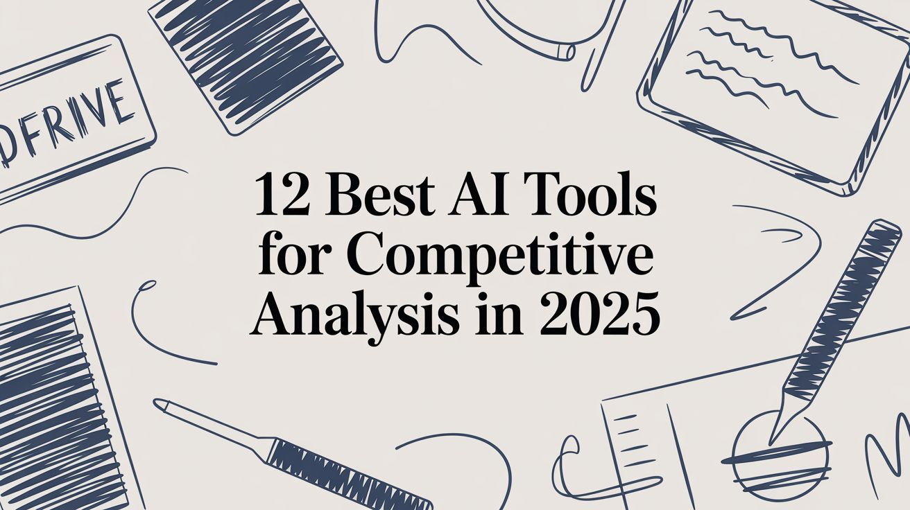 12 Best AI Tools for Competitive Analysis in 2025
