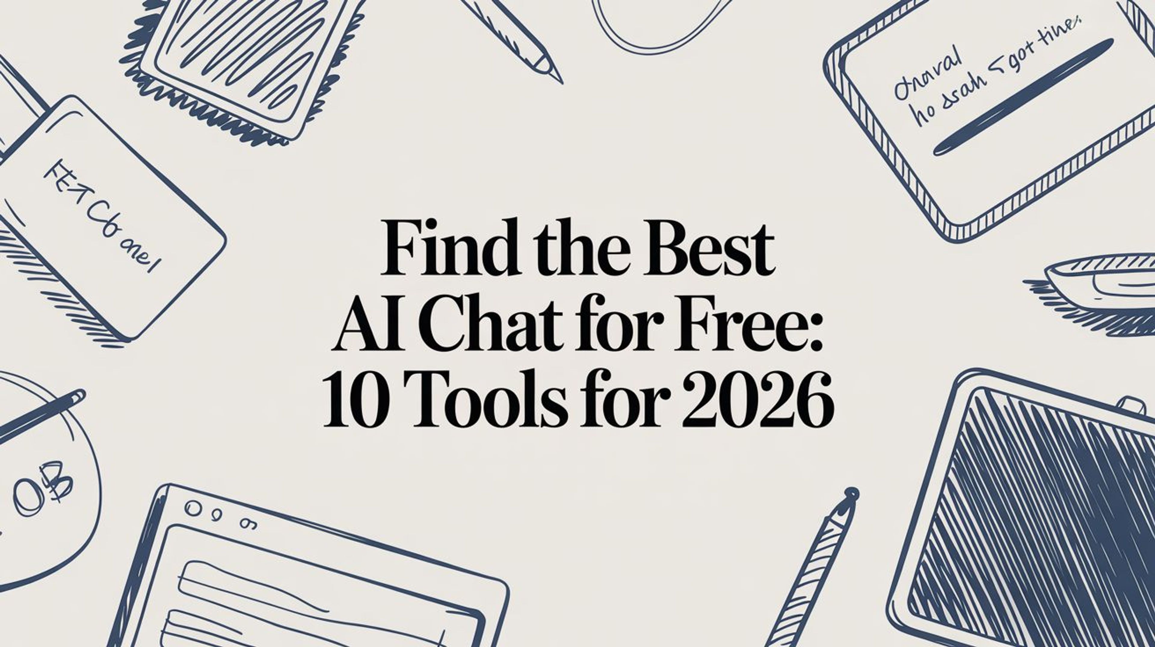 Find the Best AI Chat for Free: 10 Tools for 2026