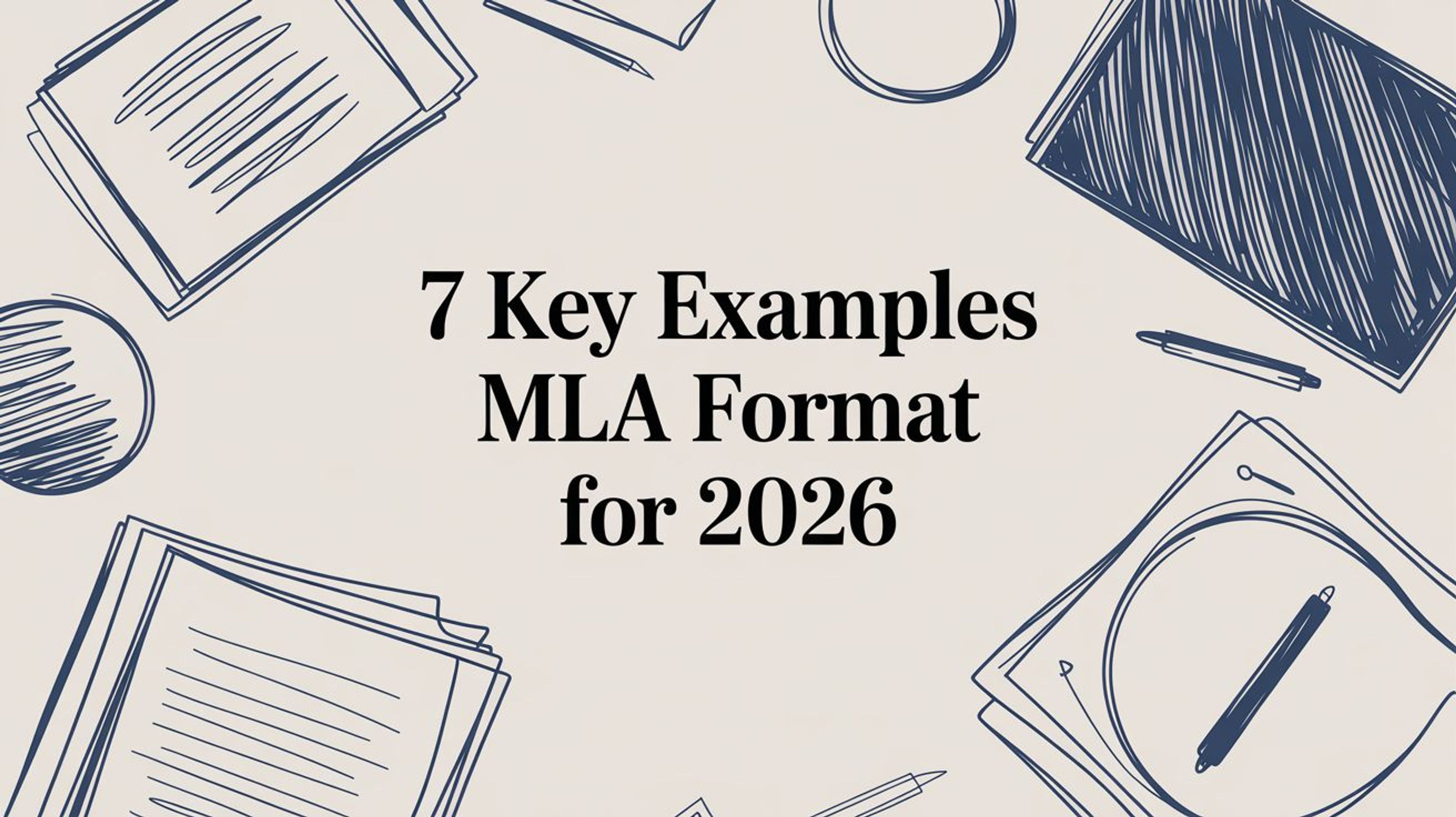 7 Key Examples MLA Format for 2026