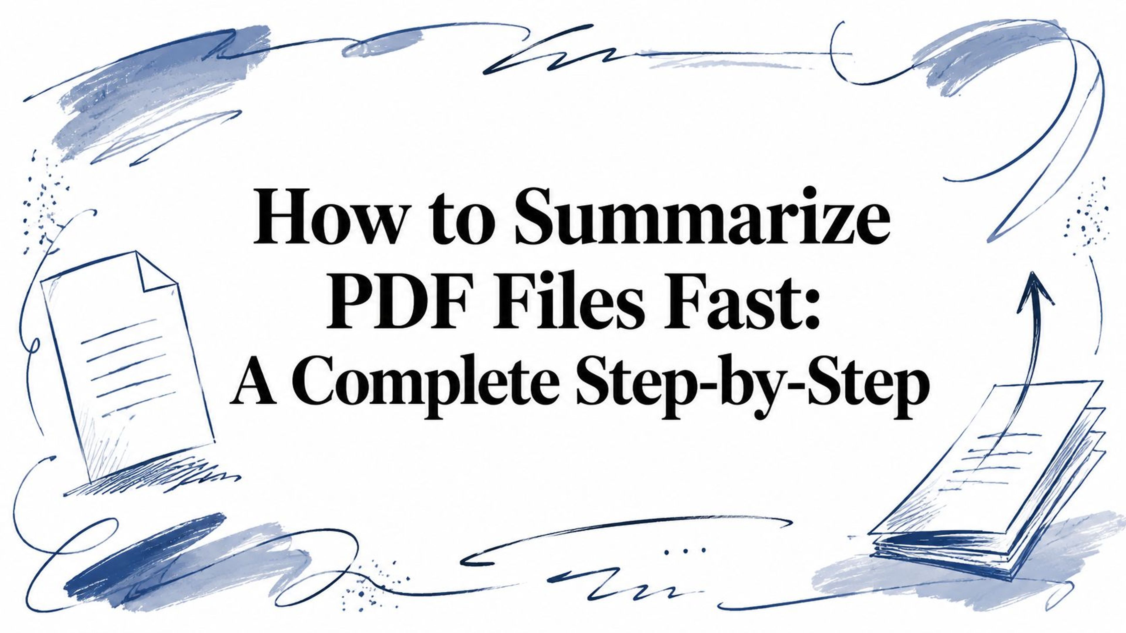 How to Summarize PDF Files Fast: A Complete Step-by-Step