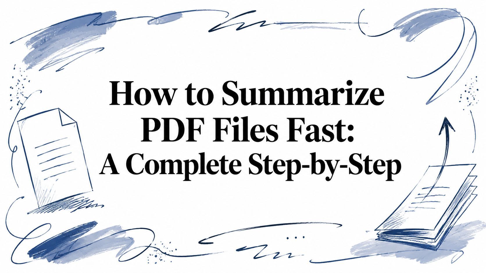 How to Summarize PDF Files Fast: A Complete Step-by-Step