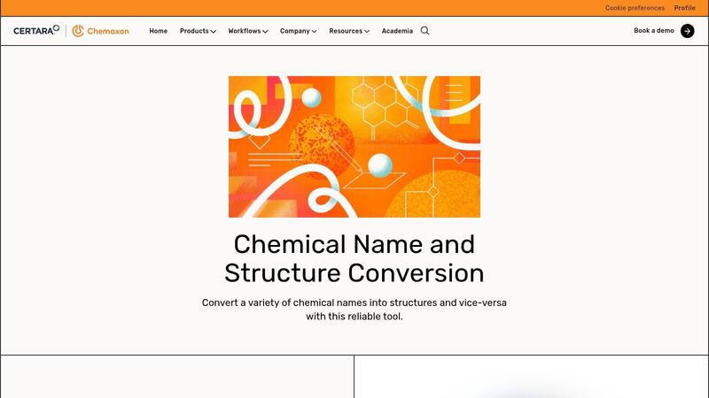 ChemAxon — Chemical Naming and Structure Conversion