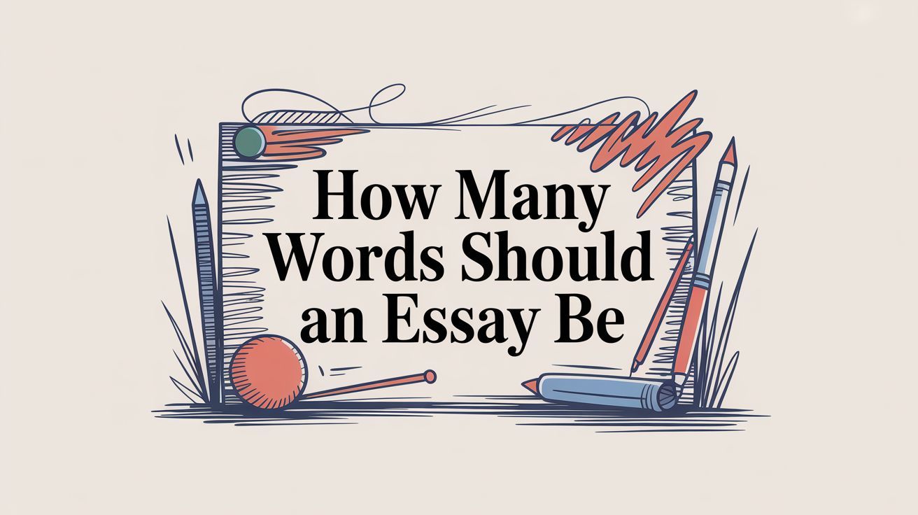 How Many Words Should an Essay Be