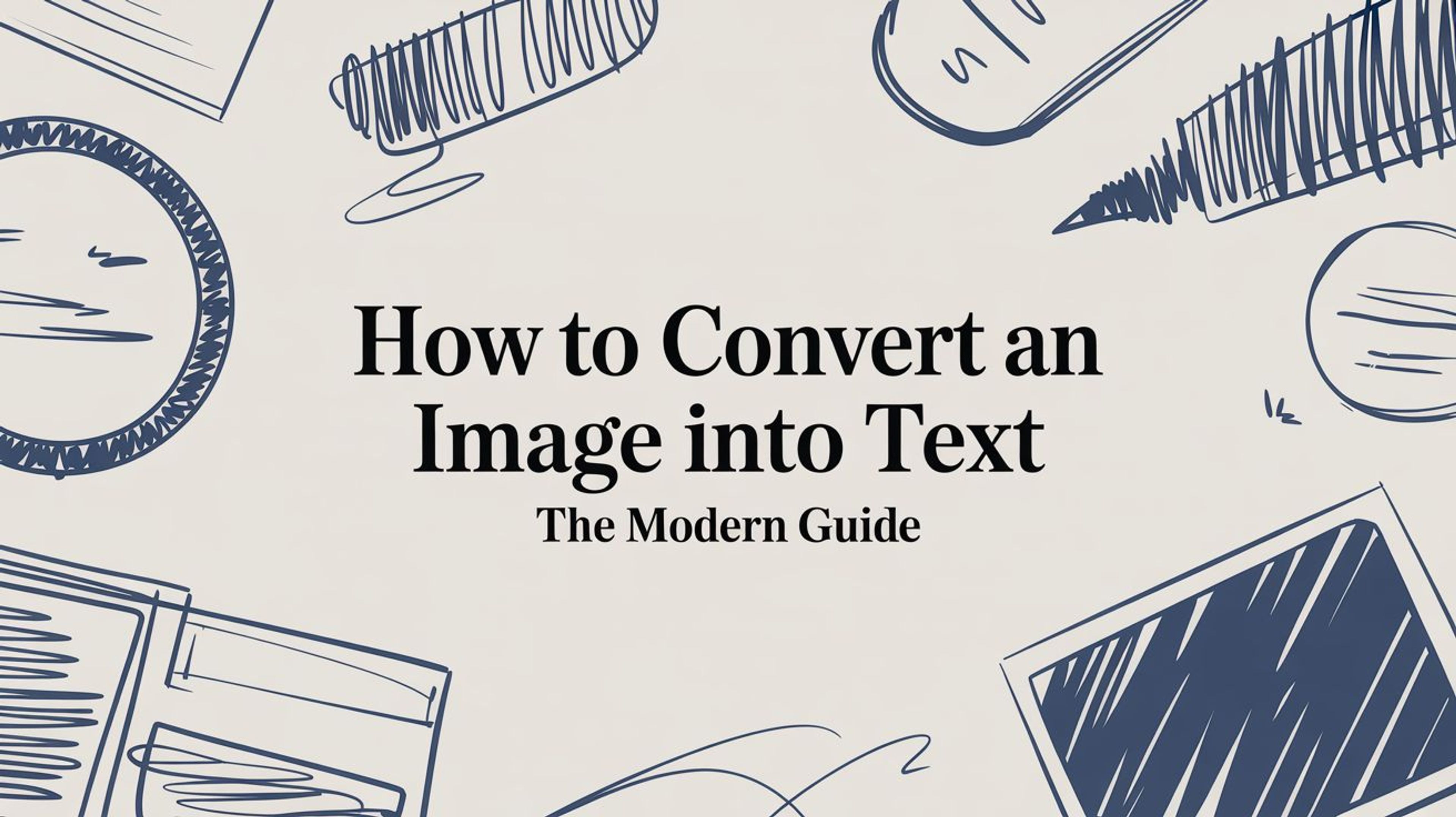 How to Convert an Image into Text The Modern Guide