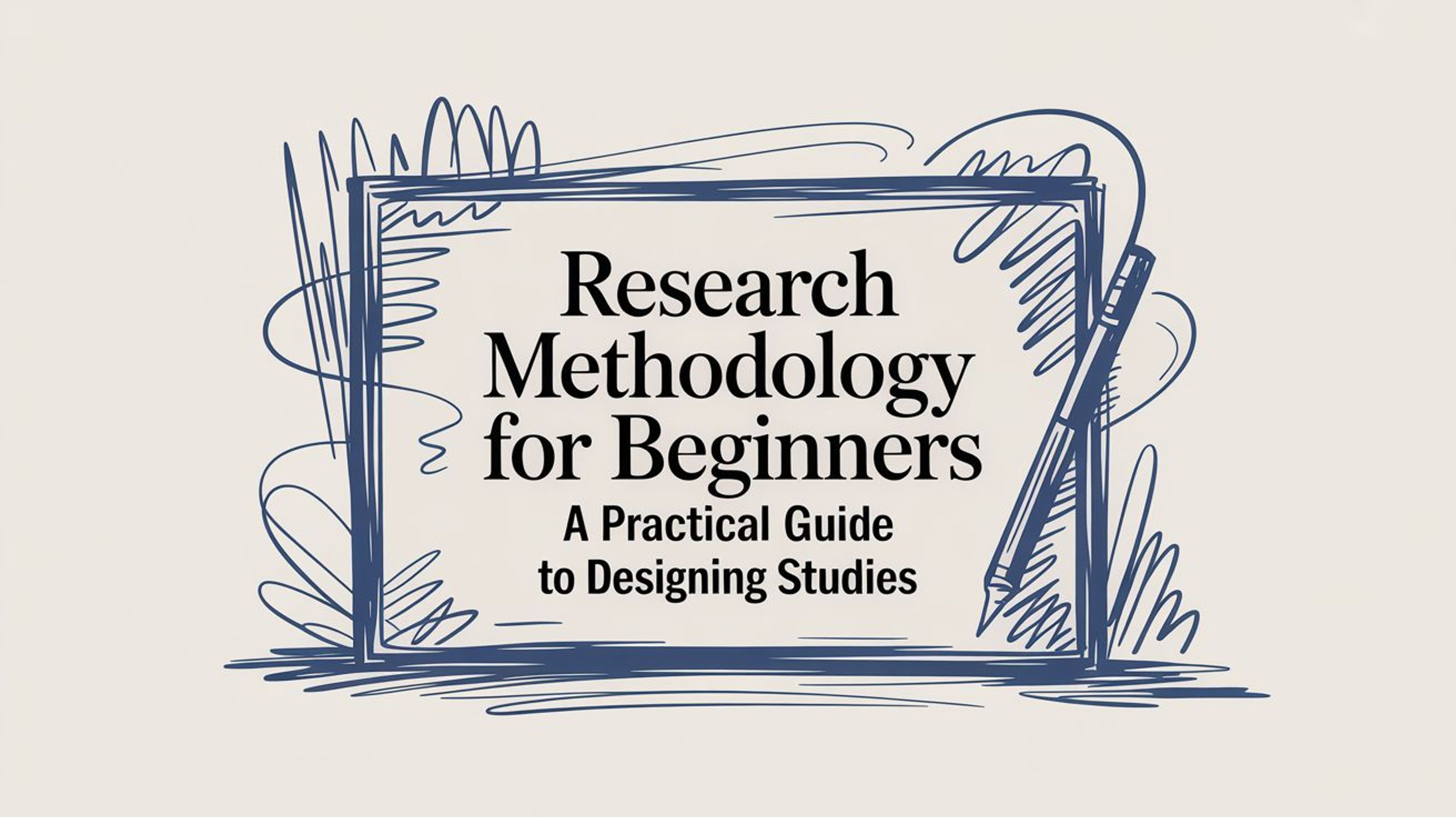 Research Methodology for Beginners: A Practical Guide to Designing Studies