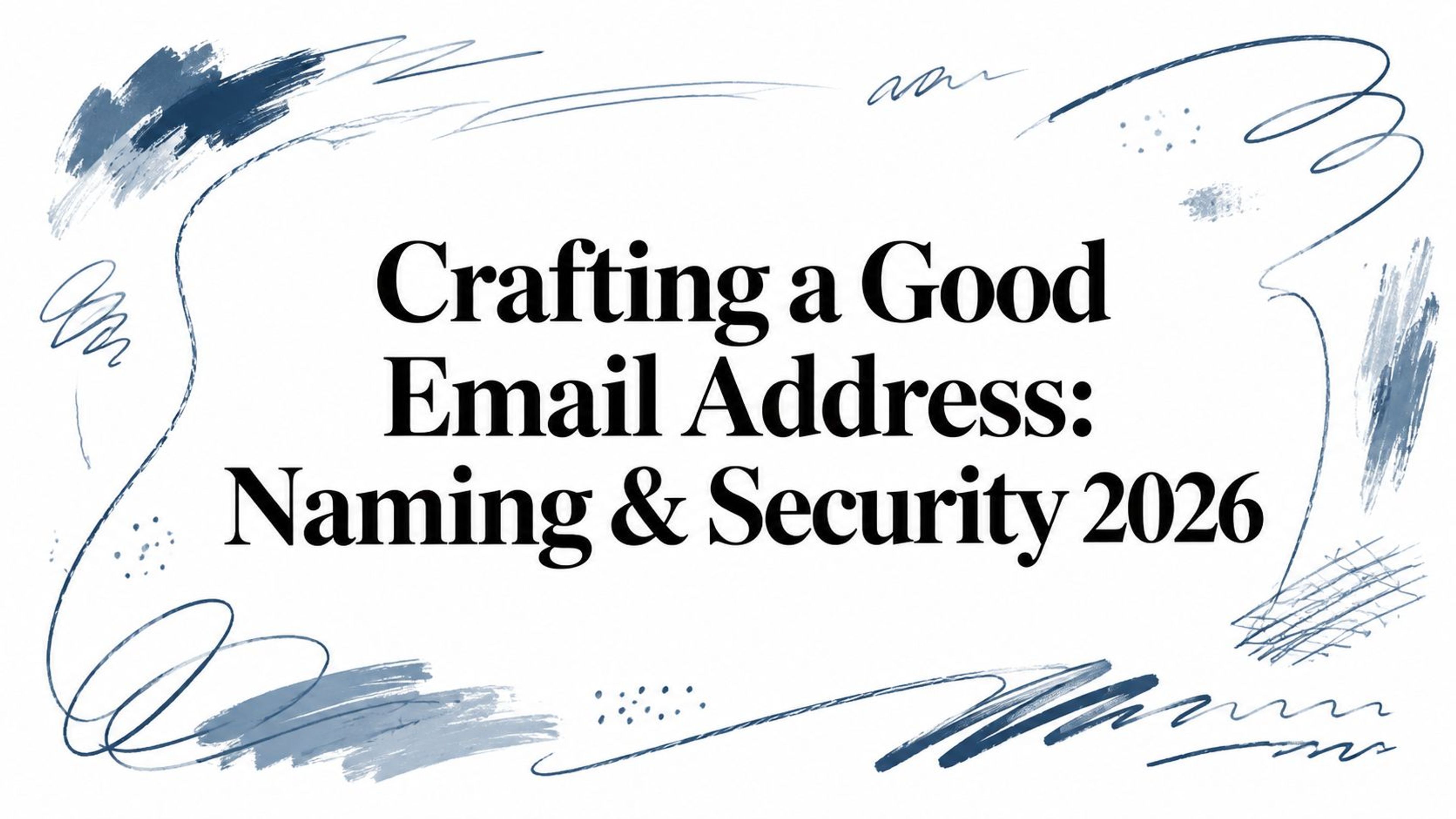 Crafting a Good Email Address: Naming & Security 2026