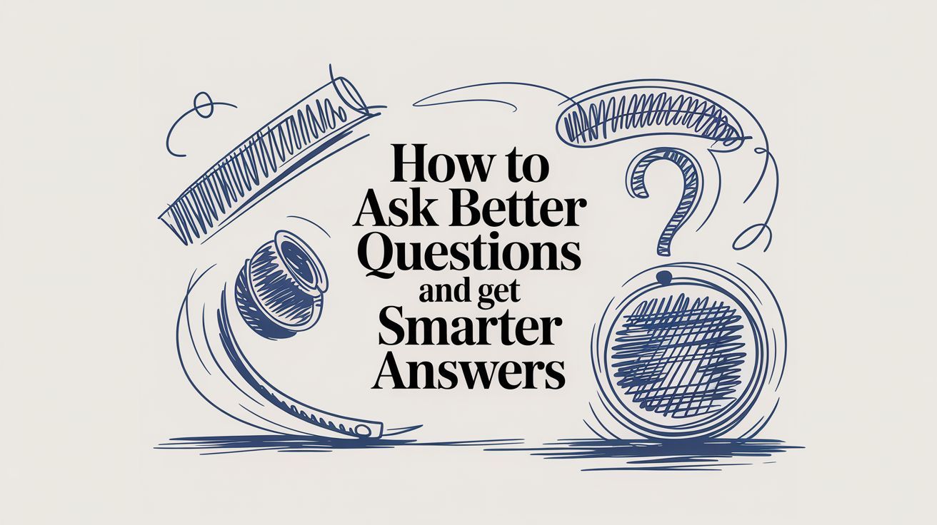 How to Ask Better Questions and Get Smarter Answers