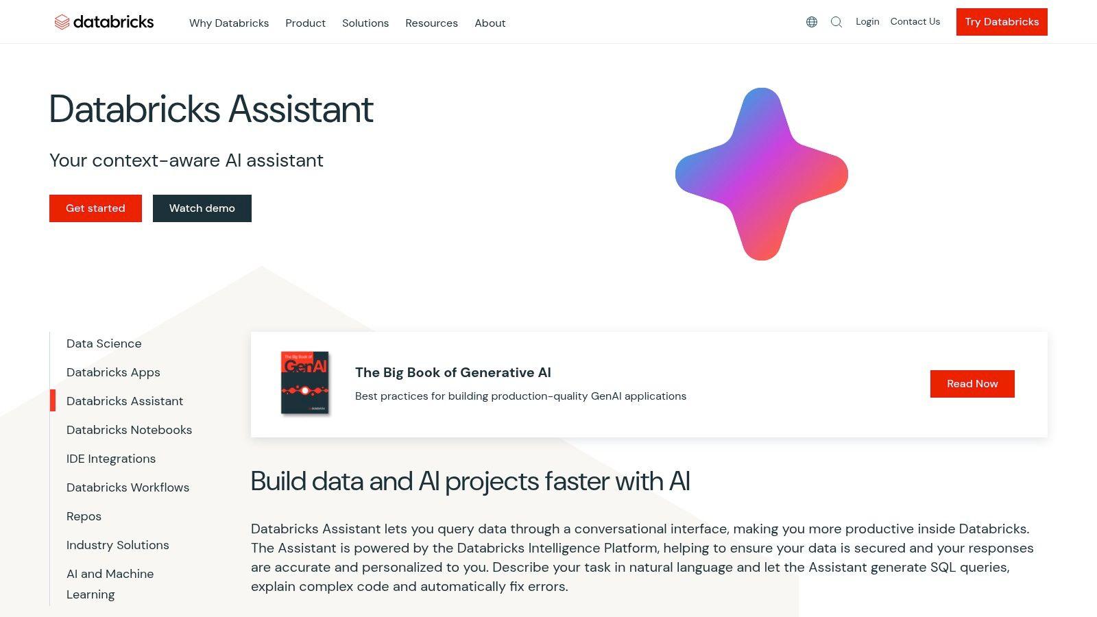 Databricks — Lakehouse & Databricks Assistant