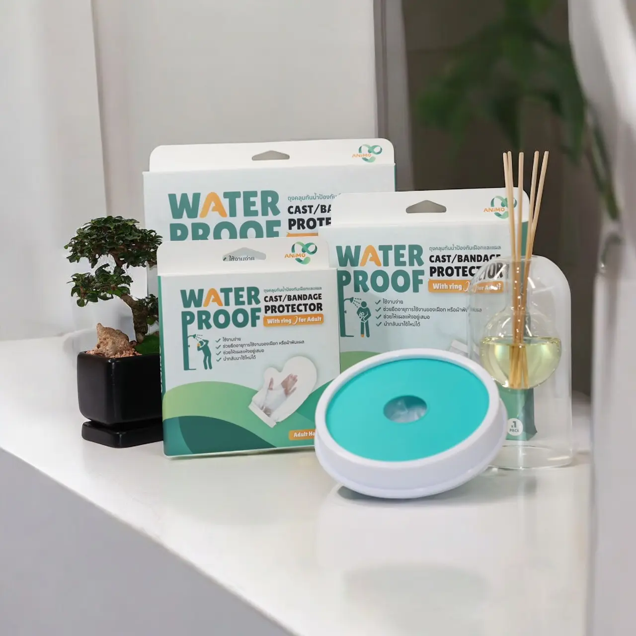 Waterproof Cast Protector for Shower – ปลอกกันน้ำสำหรับเฝือก ขณะอาบน้ำ