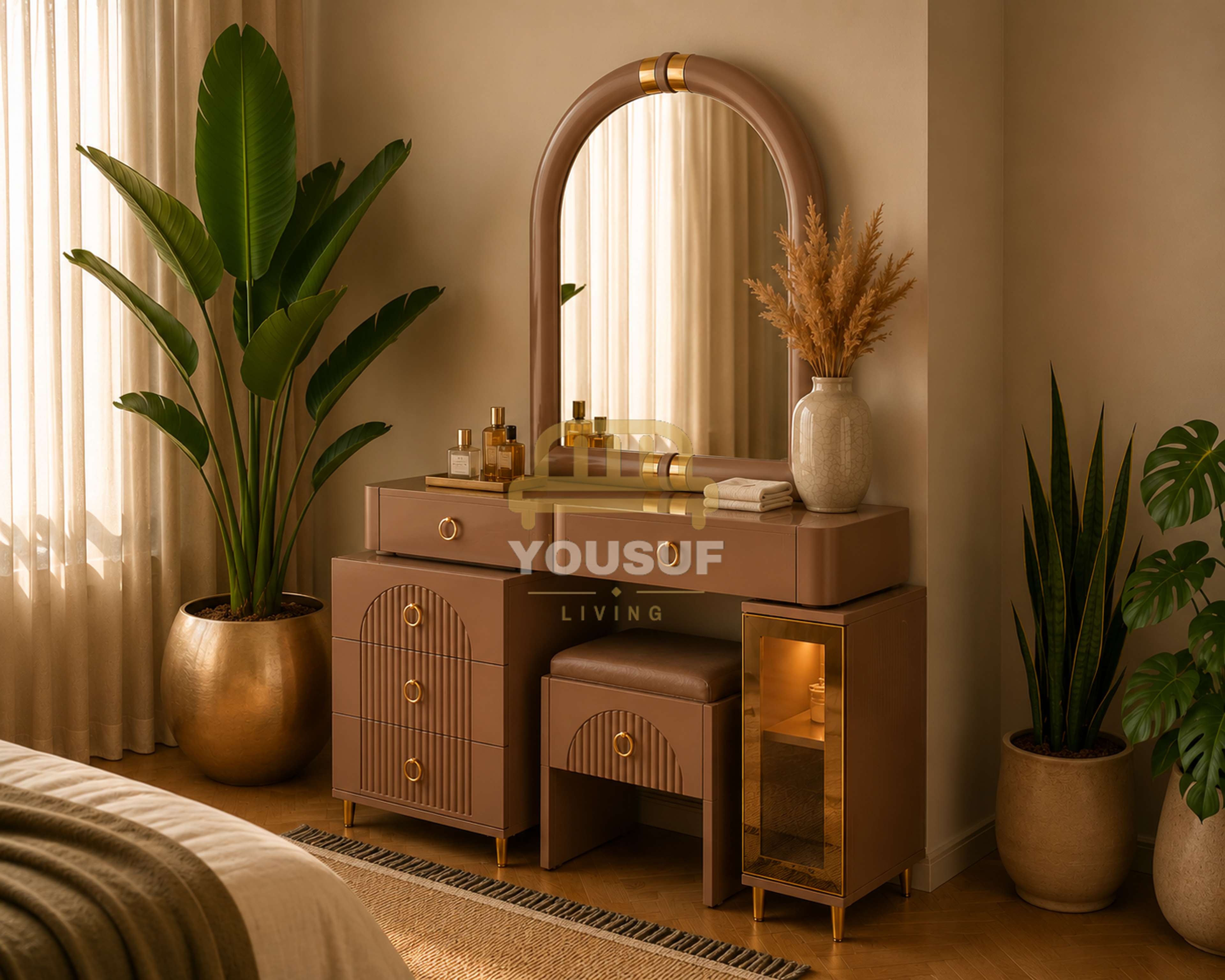 Arch Cabinet Vanity