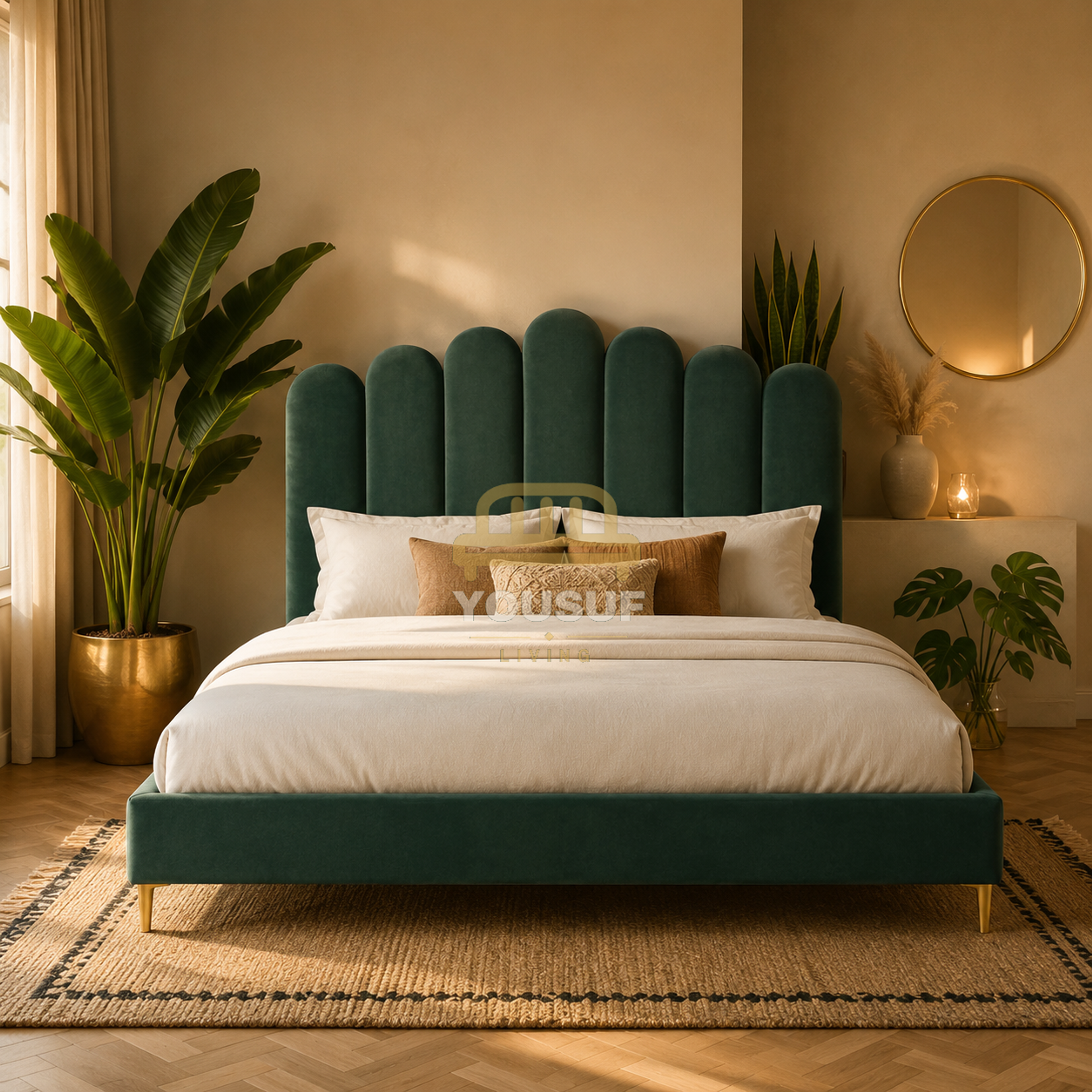 Column Arch Bed