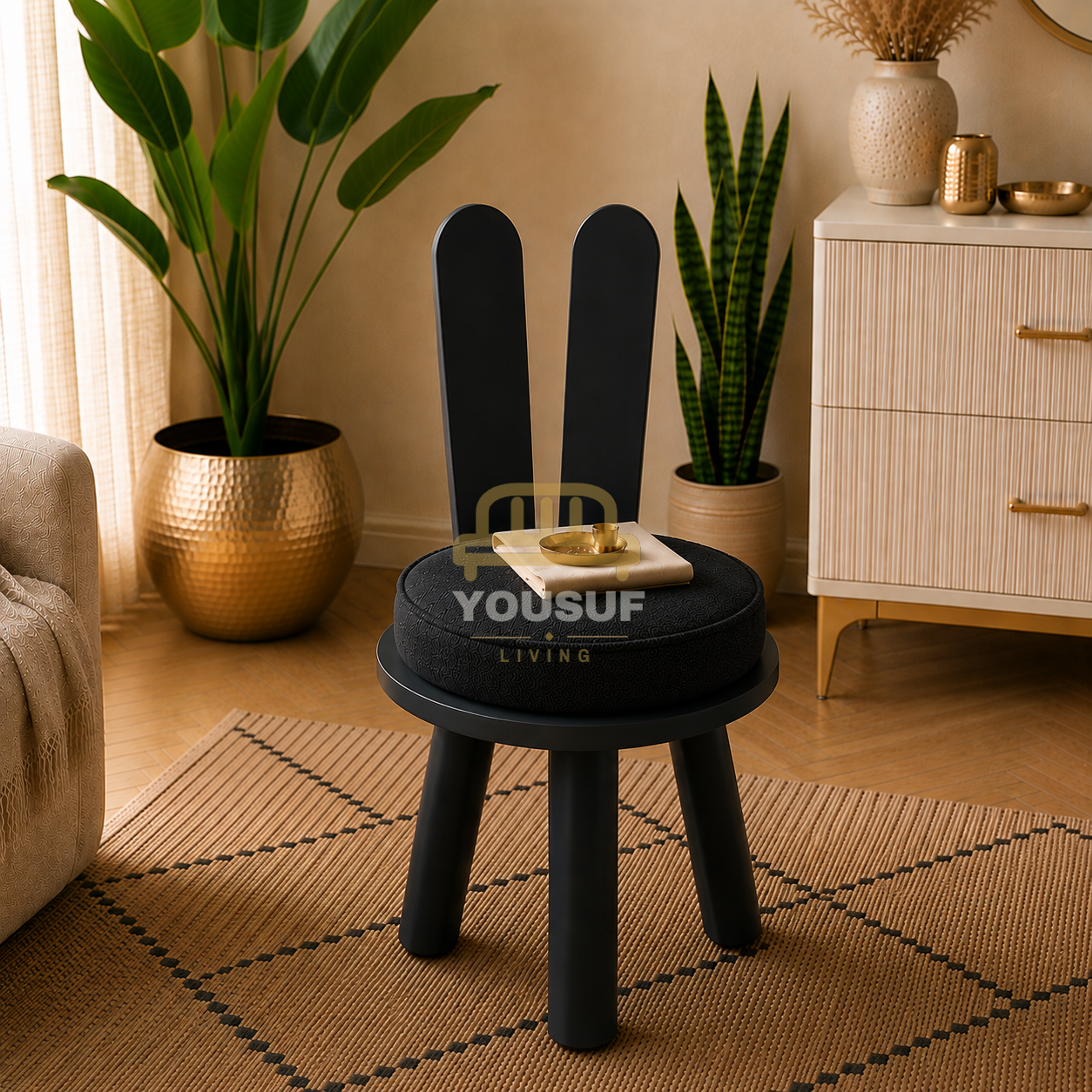 Rabbit Ear Stool
