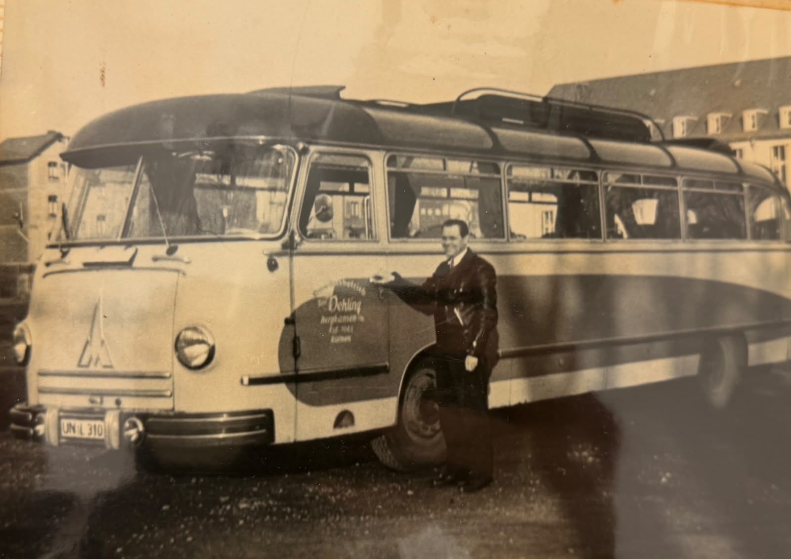 Hauber-Bus mit Fahrer