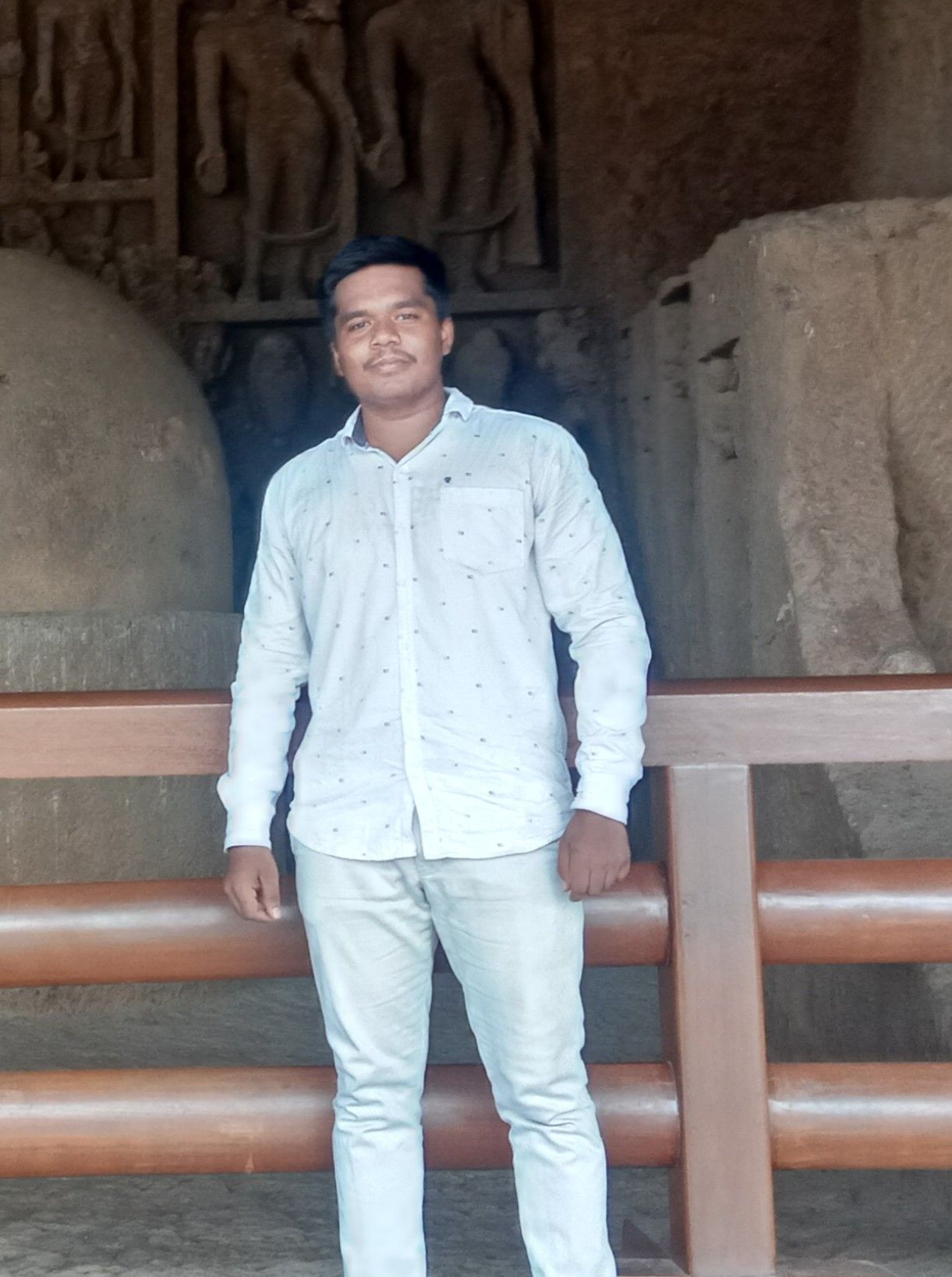 Prathamesh in caves