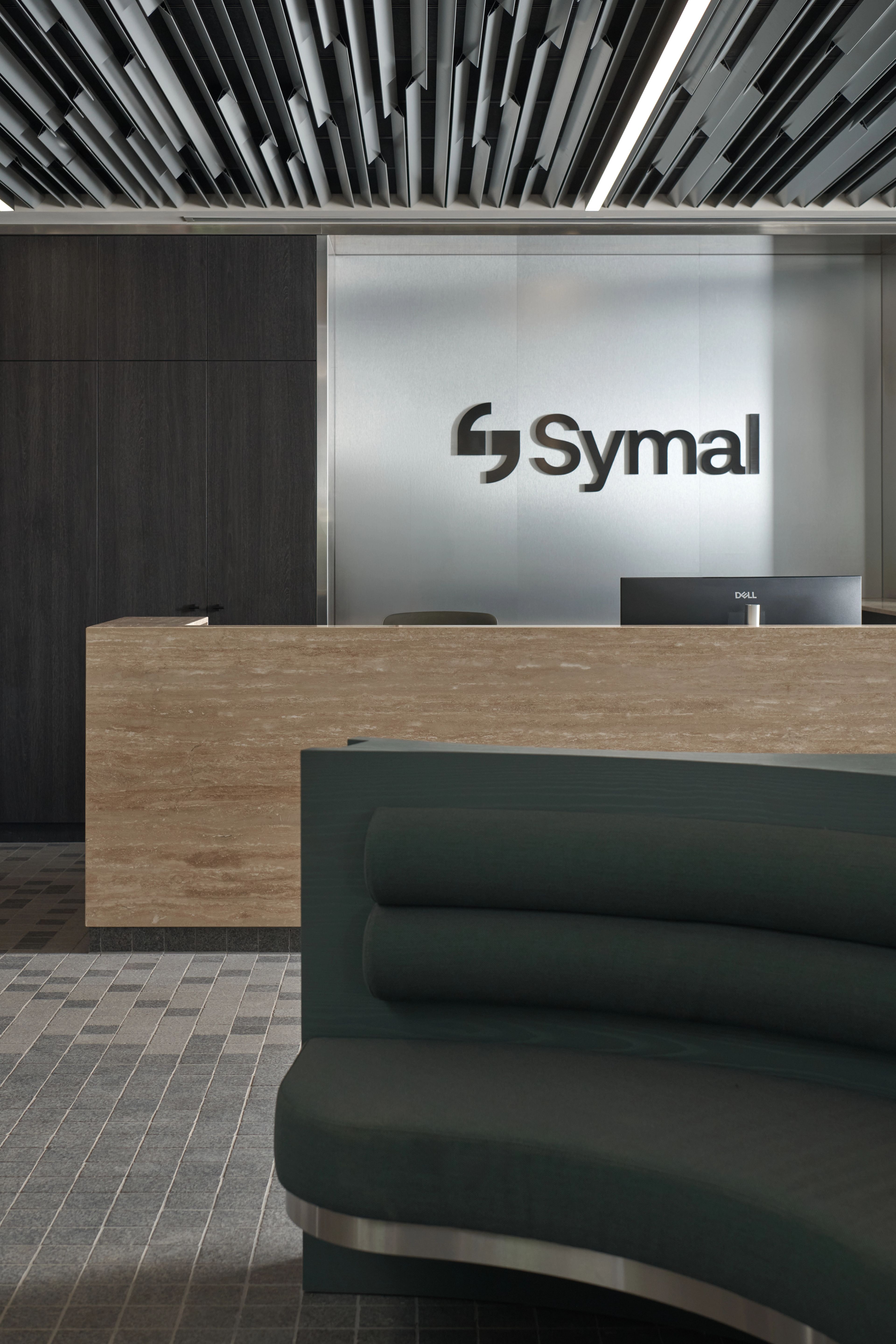 Workplace design at the Symal Lara office, designed by Melbourne interior design studio Made For.
