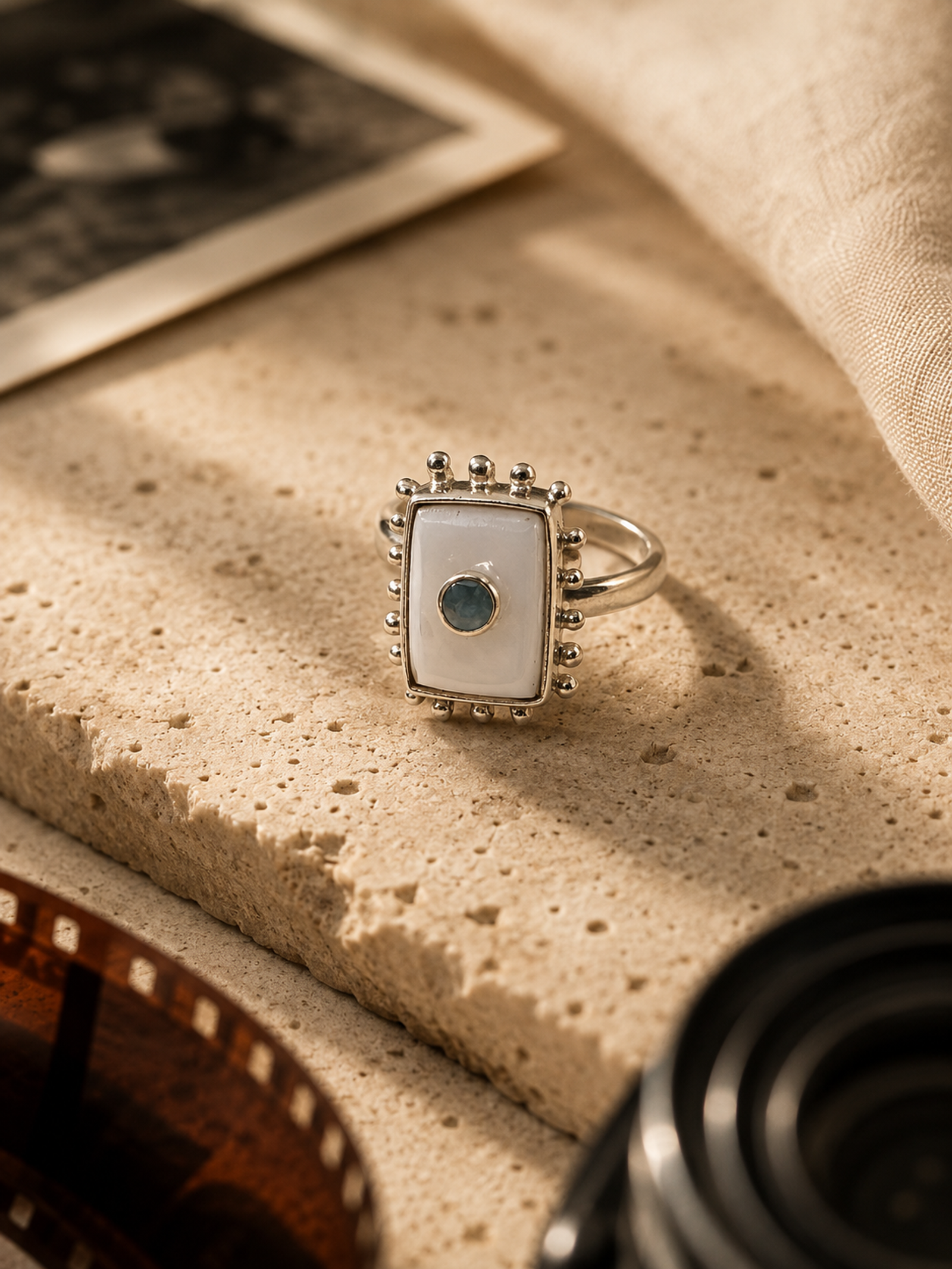 Anillo Instantes de nácar