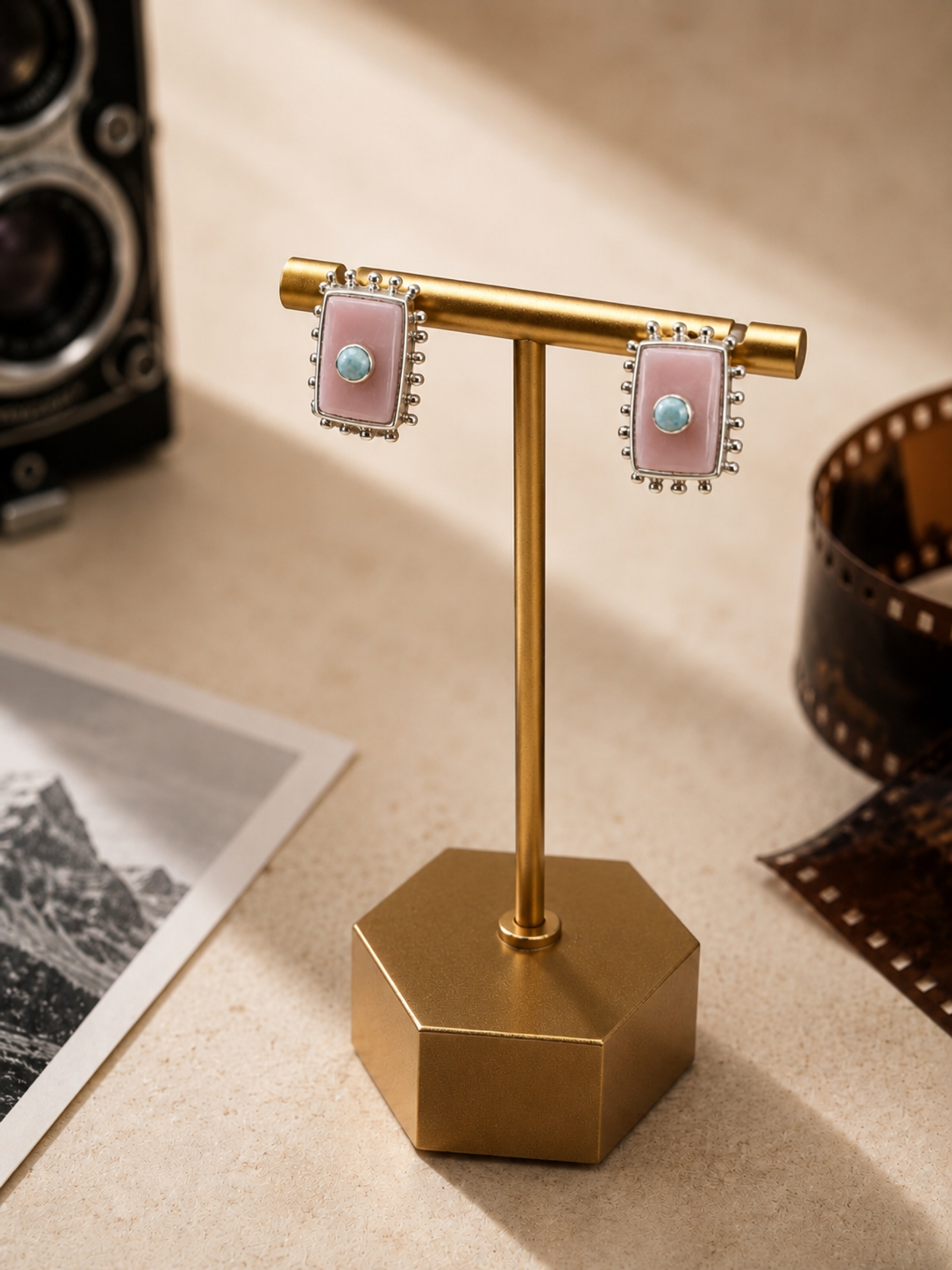 Aretes Instantes de Caracol 
