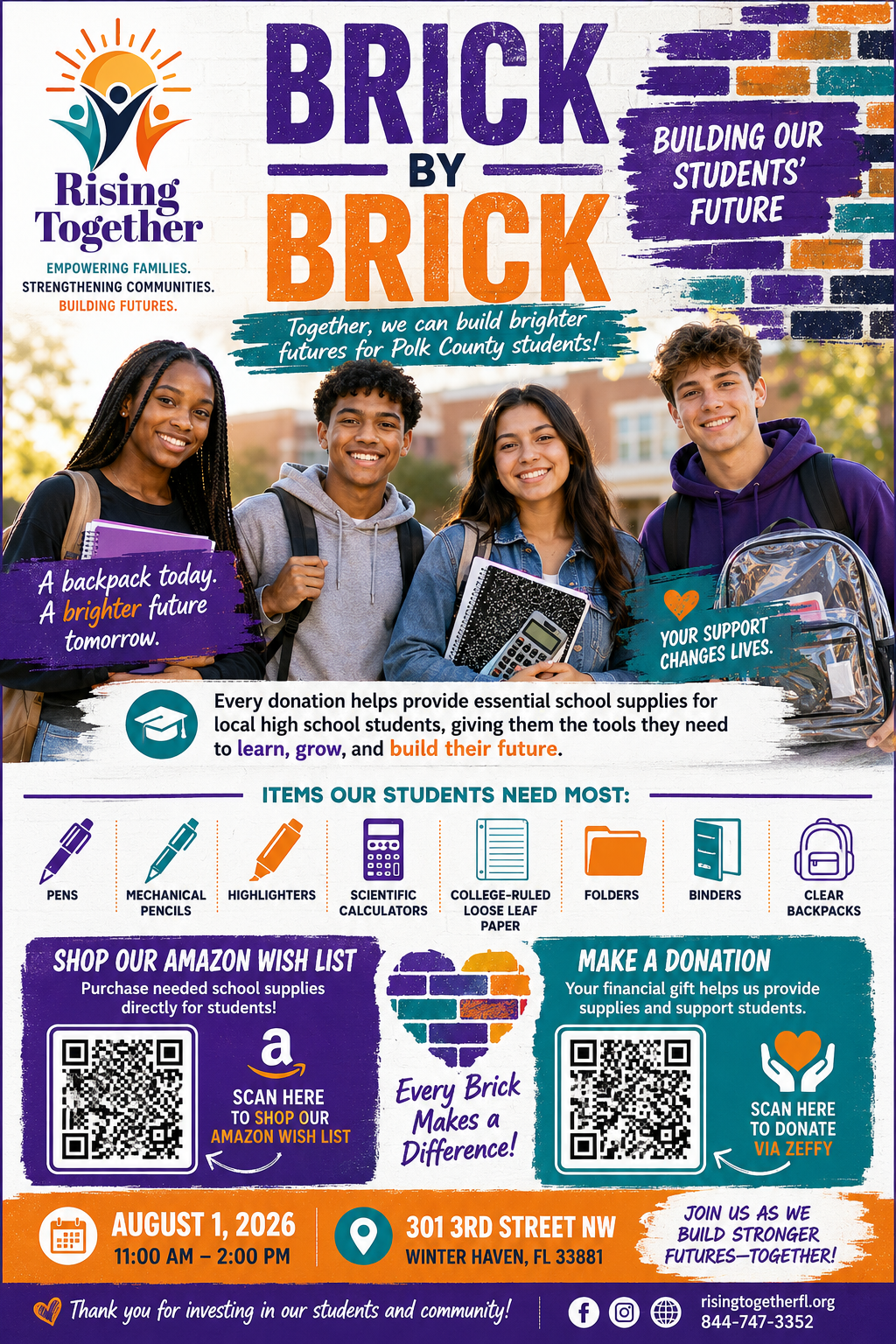 Brick by Brick - Building Our Student Future