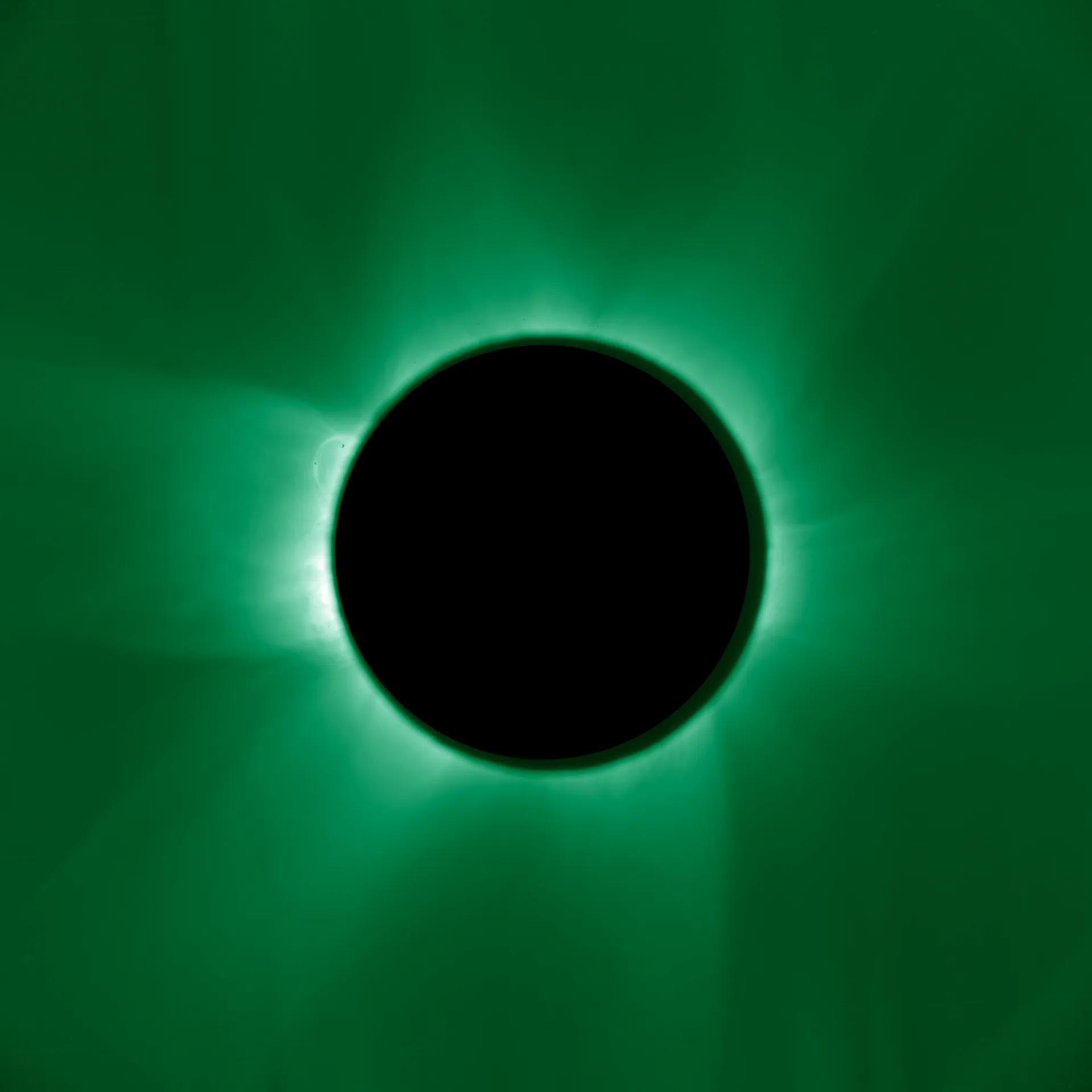 ESA - Solar corona viewed by Proba-3's ASPIICS