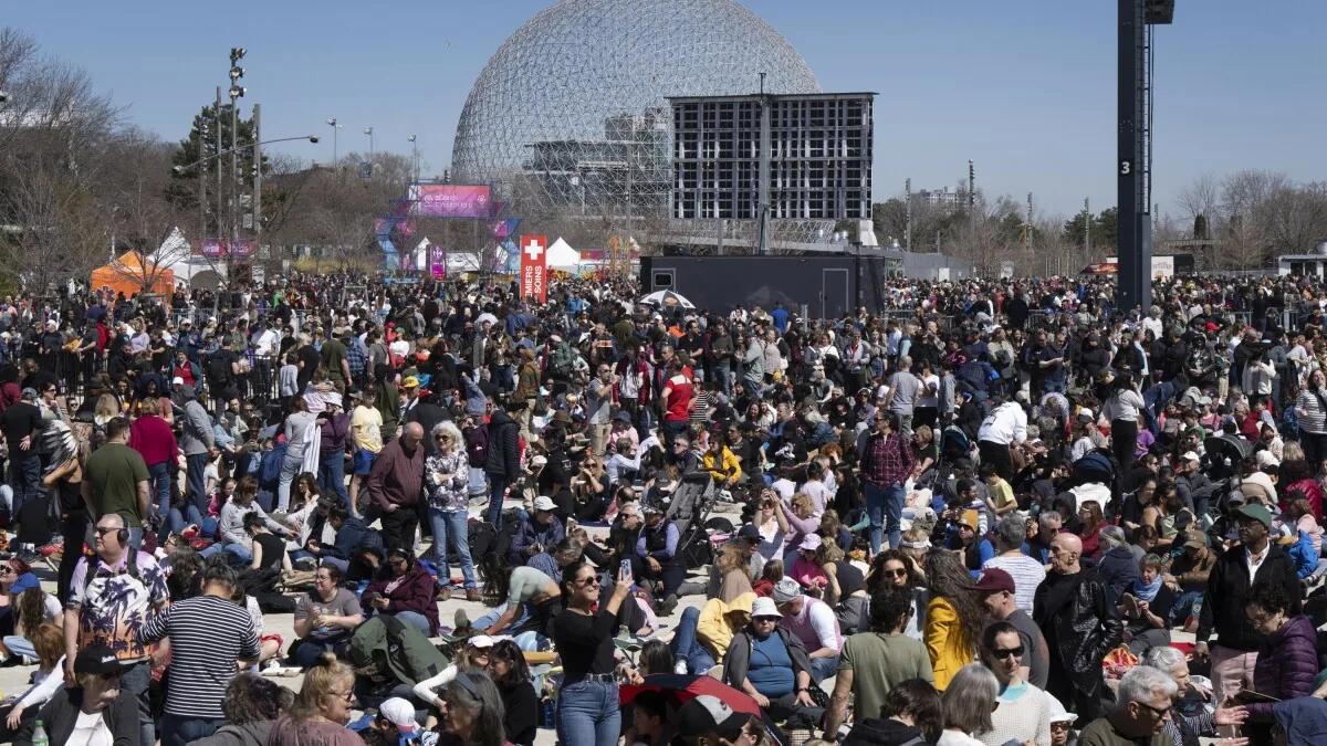 Montreal reports great conditions for a solar eclipse watch ...