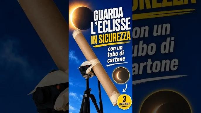 Come vedere l’eclisse di Sole in sicurezza | Eclissescopio fai da te