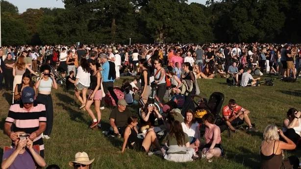 Thousands turn out across Ireland for solar eclipse