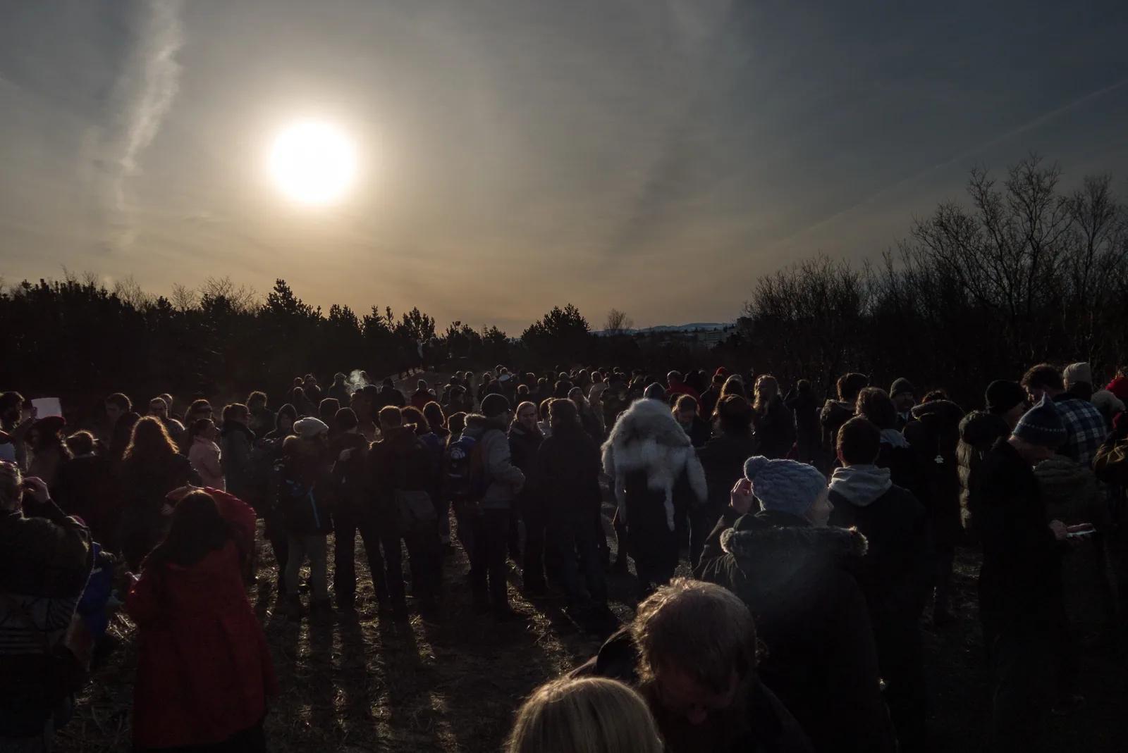Celebrating The Solar Eclipse At The Viking Temple, Now With More ...