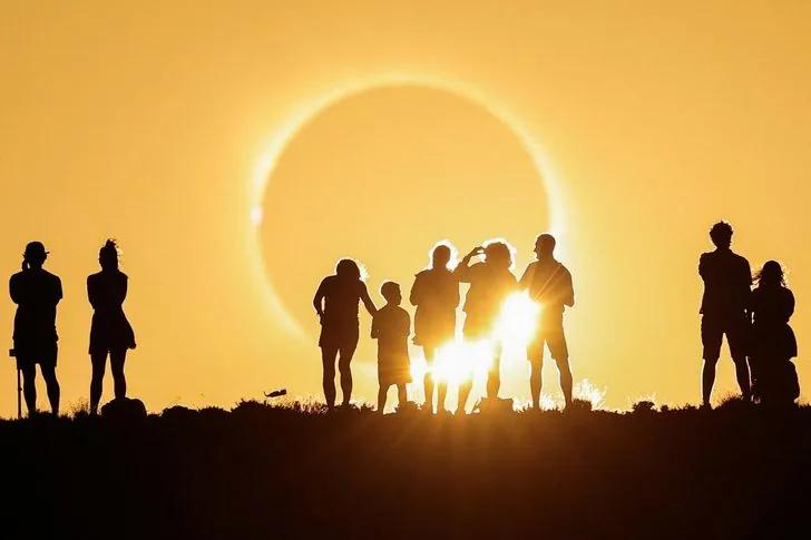 Millions crowd Spanish cities to see country's first total solar eclipse in  over a century - The Korea Times