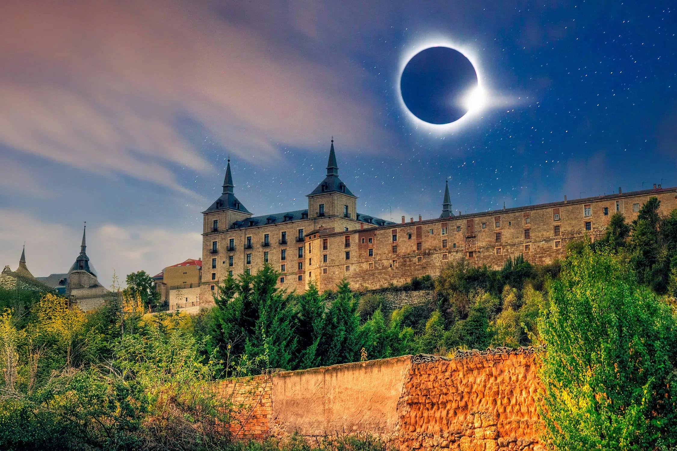 Northern Spain setting highlighted for 2026 eclipse travel, showing the kind of place travelers may base themselves.