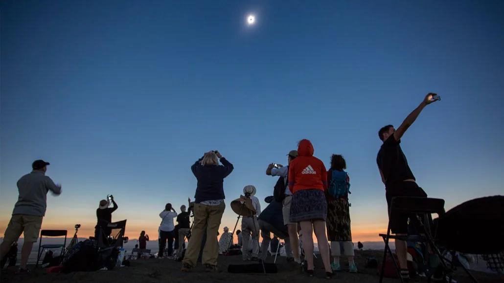 During a total solar eclipse, some colors really pop. Here's why