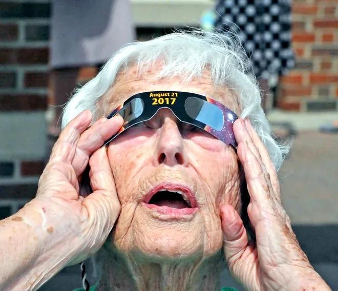 Quite a sight: Local people enjoy solar eclipse viewing events