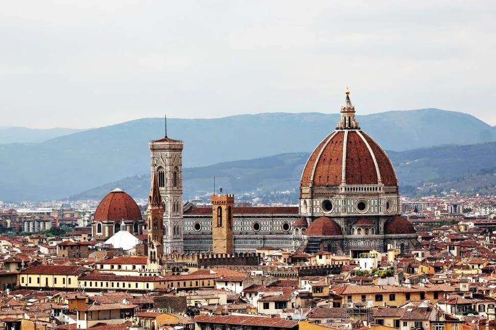 Free Stock Photo of Panoramic view of Florence s stunning cathedral and skyline | Download Free Images and Free Illustrations
