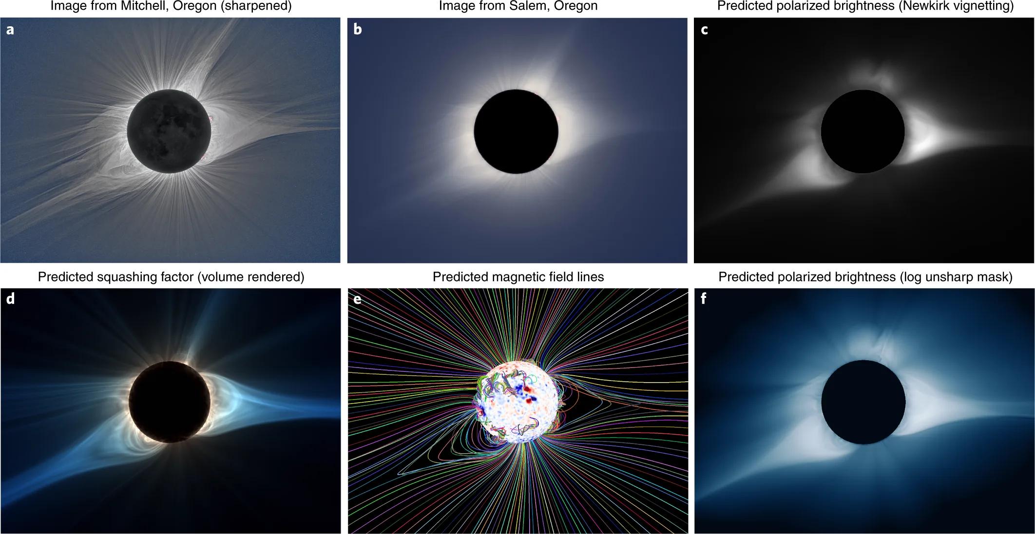 Predicting the corona for the 21 August 2017 total solar eclipse | Nature  Astronomy