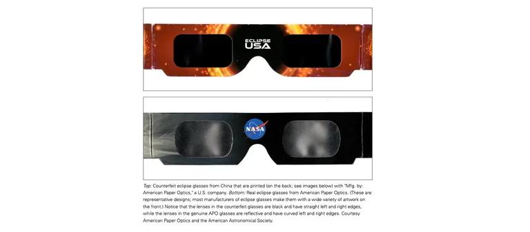 Are your solar eclipse glasses safe? How to make sure they aren't  counterfeit