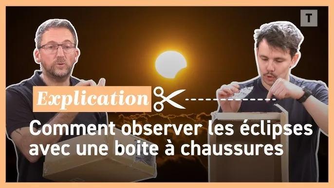 On vous explique comment fabriquer facilement votre boite à éclipse