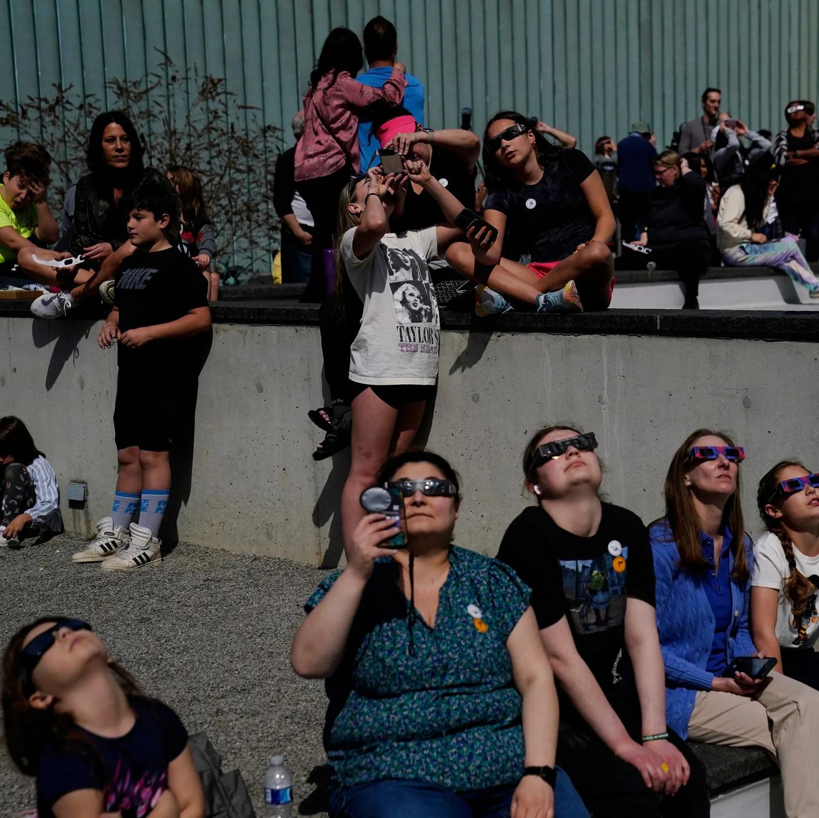 Total solar eclipse 2024 in Michigan: 'Eerie' shadows, quiet wildlife