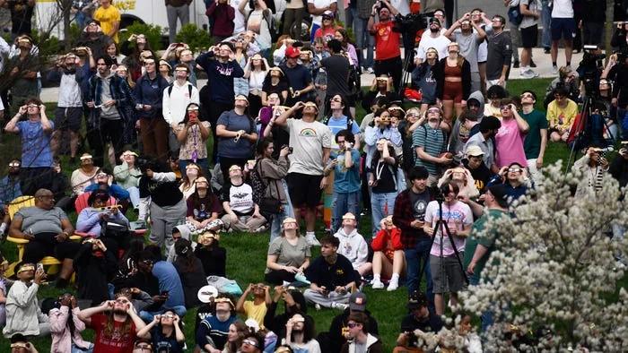 South Jersey residents gather to view the 2024 solar eclipse