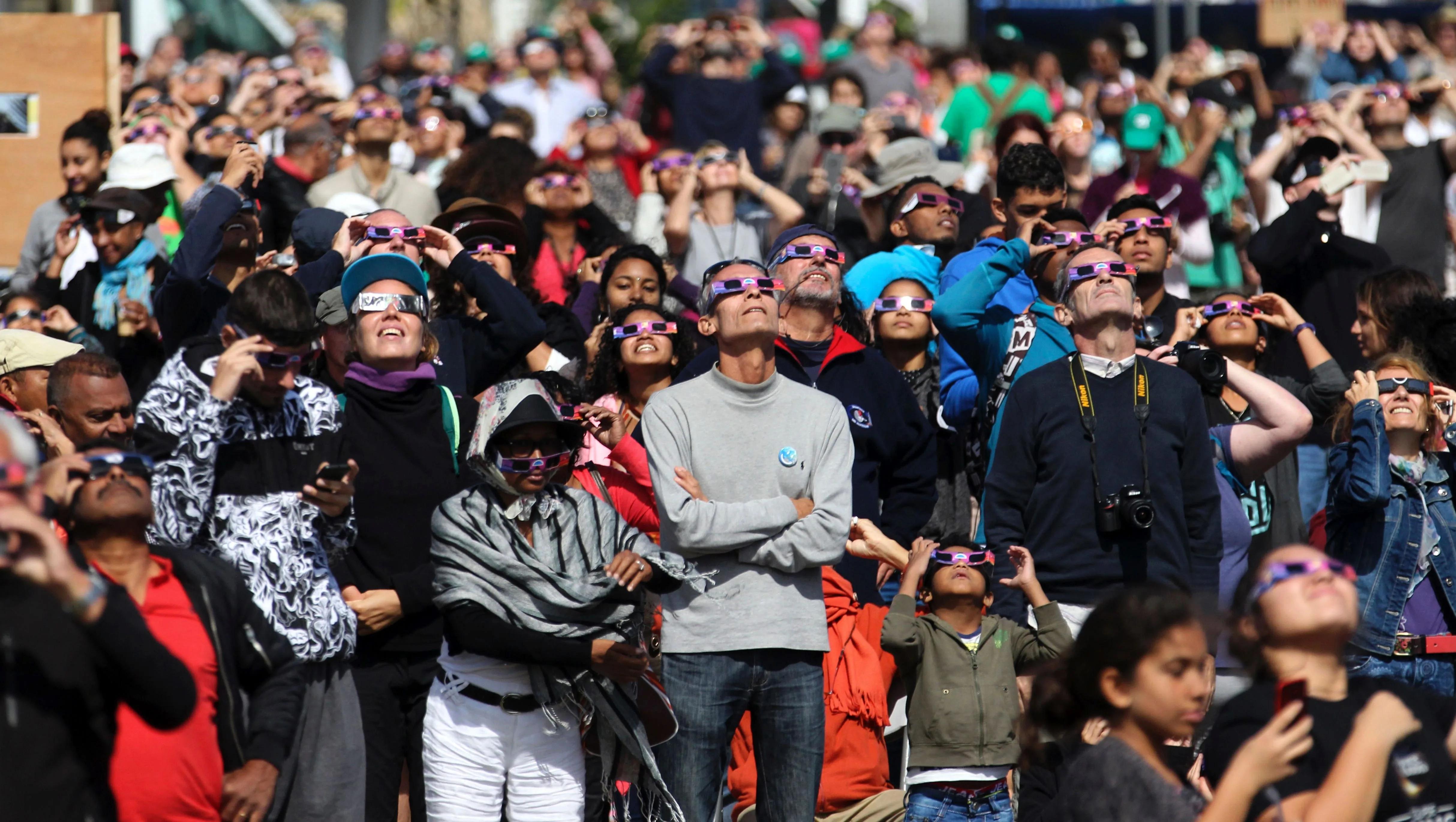 Ring of Fire' solar eclipse delights stargazers