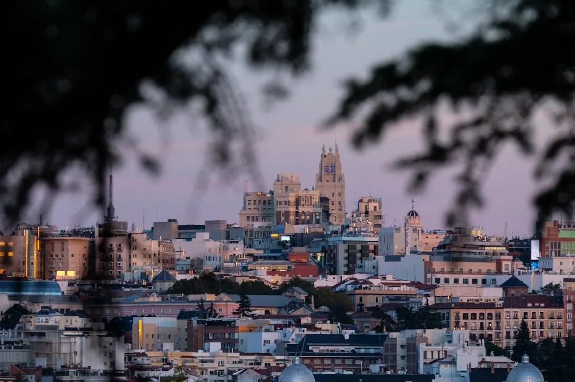 Cityscape of Madrid · Free Stock Photo