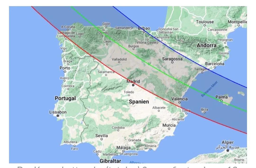Where in Spain to watch the solar eclipse? : r/travel