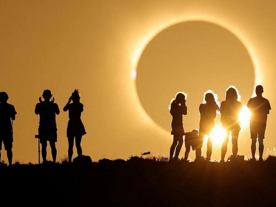 In pictures: Europe's first solar eclipse in 27 years - ABC News