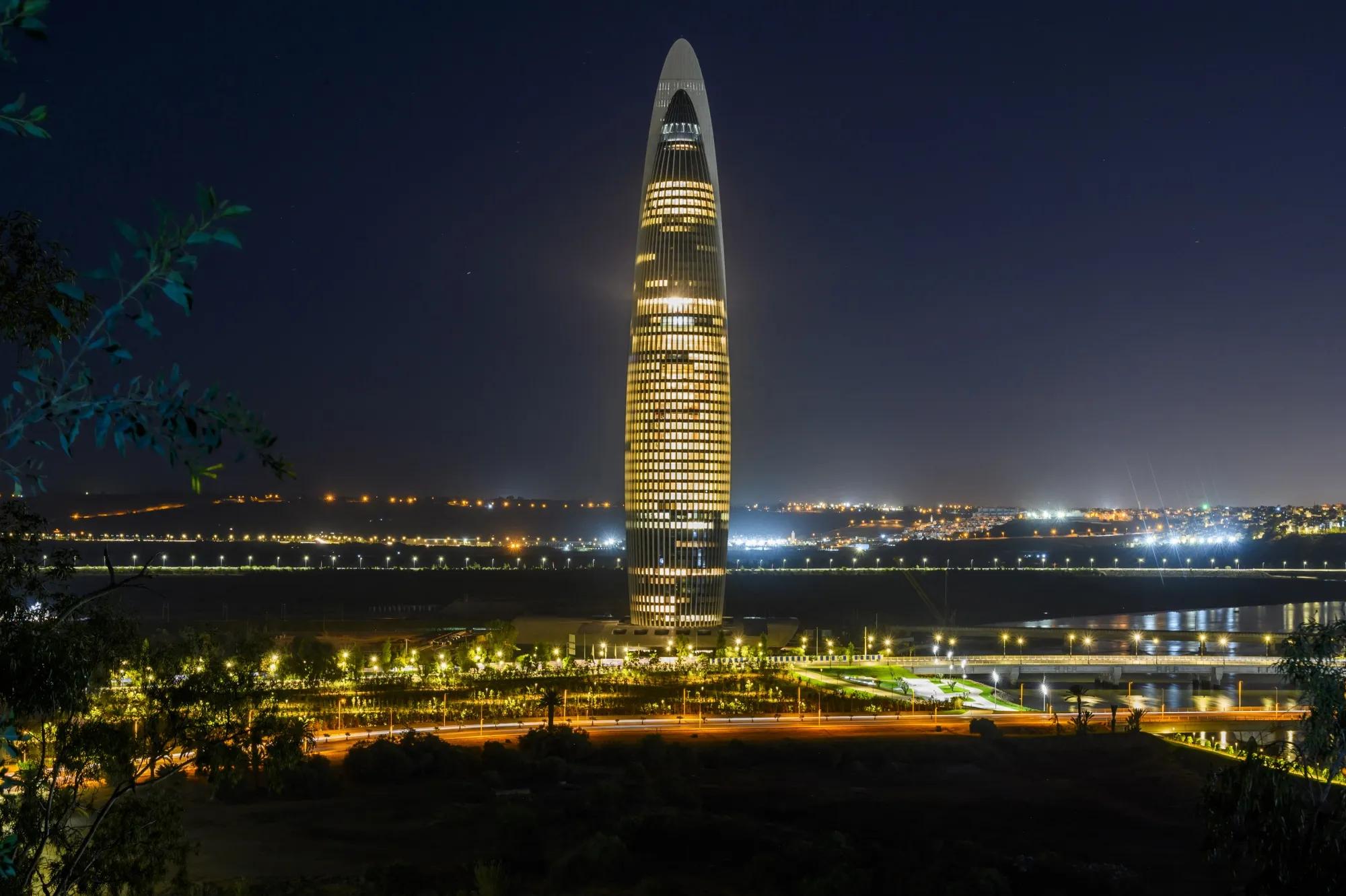 Morocco's Tallest Skyscraper Soars Like a Ready-to-Launch Rocket ...