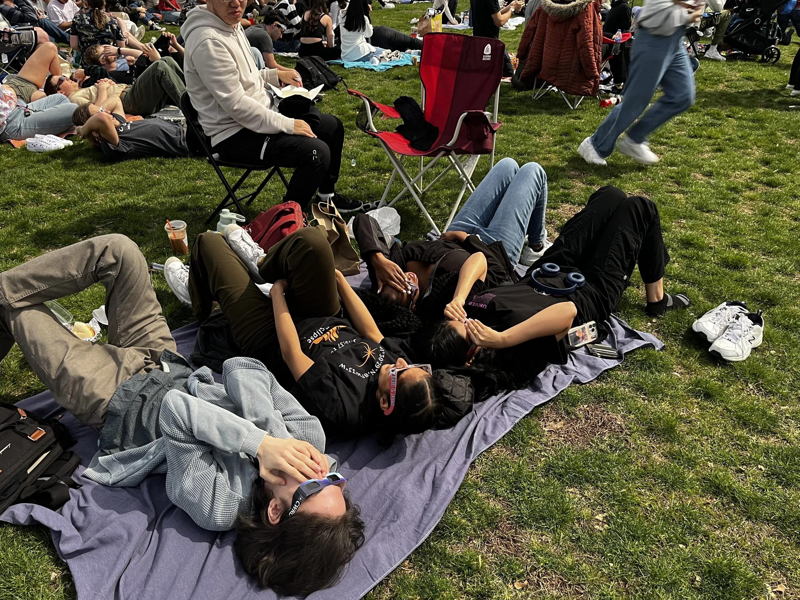 Case Western Reserve University celebrates total solar eclipse