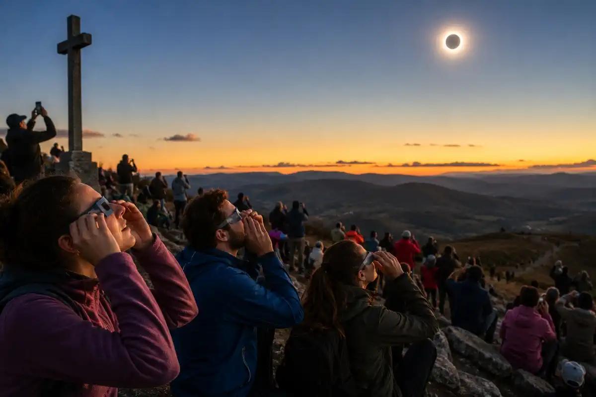 Where to See the 2026 Solar Eclipse on the Camino de Santiago