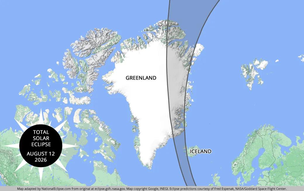 Solar Eclipse Greenland 2026 – Another World Adventures