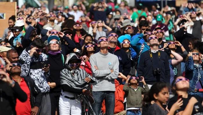 Ring of Fire' solar eclipse delights stargazers