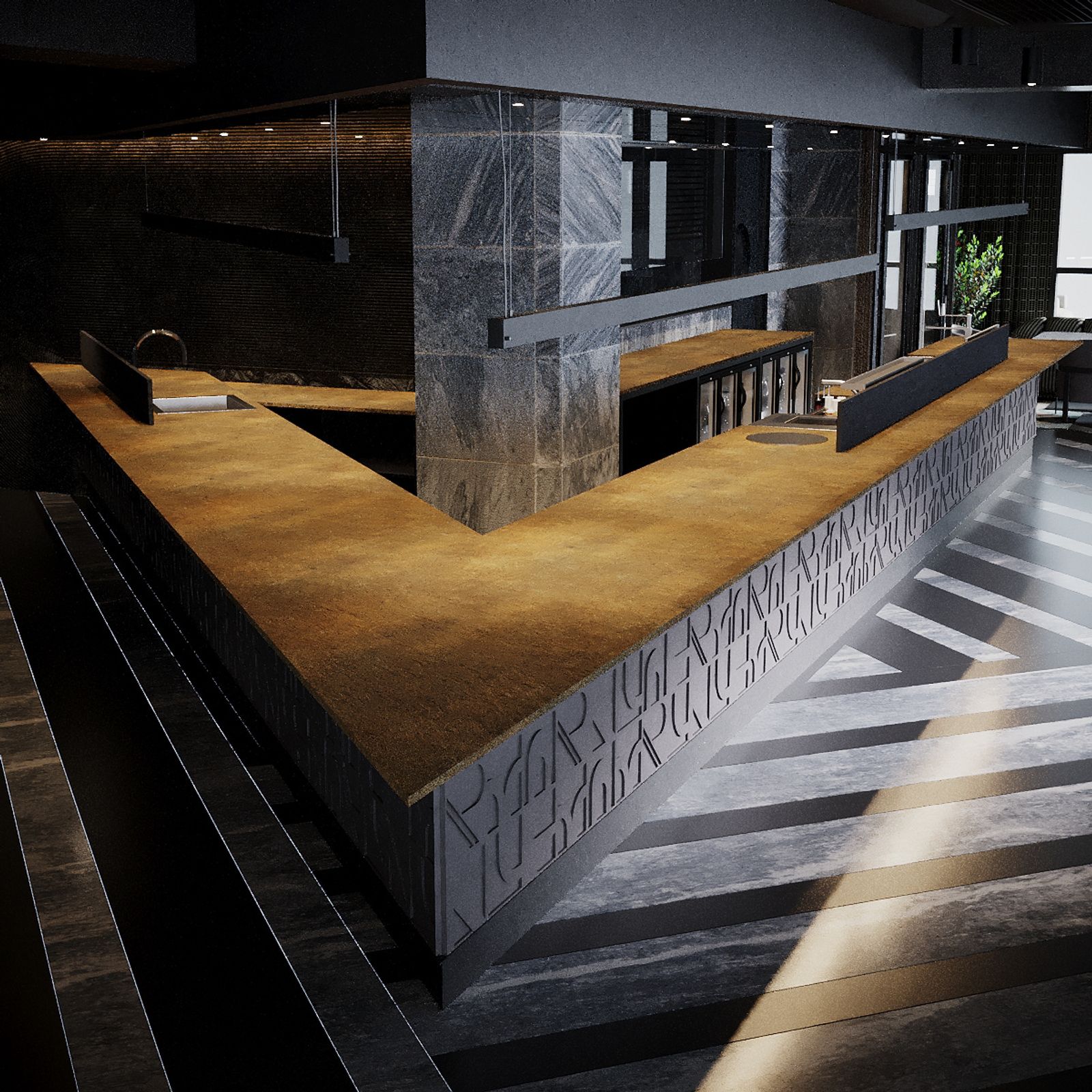 Bar & Restaurant Counter, image 5 of 5